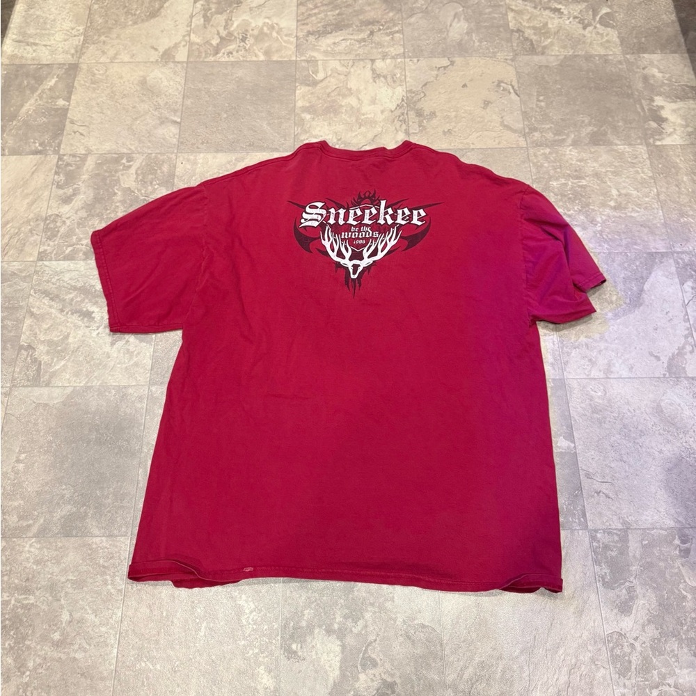 Sneekee Y2K Goth Style Graphic T-Shirt - Picture 1 of 4
